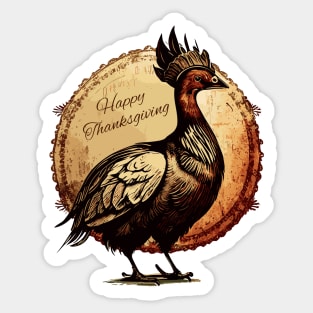 Thanksgiving Turkey Sticker